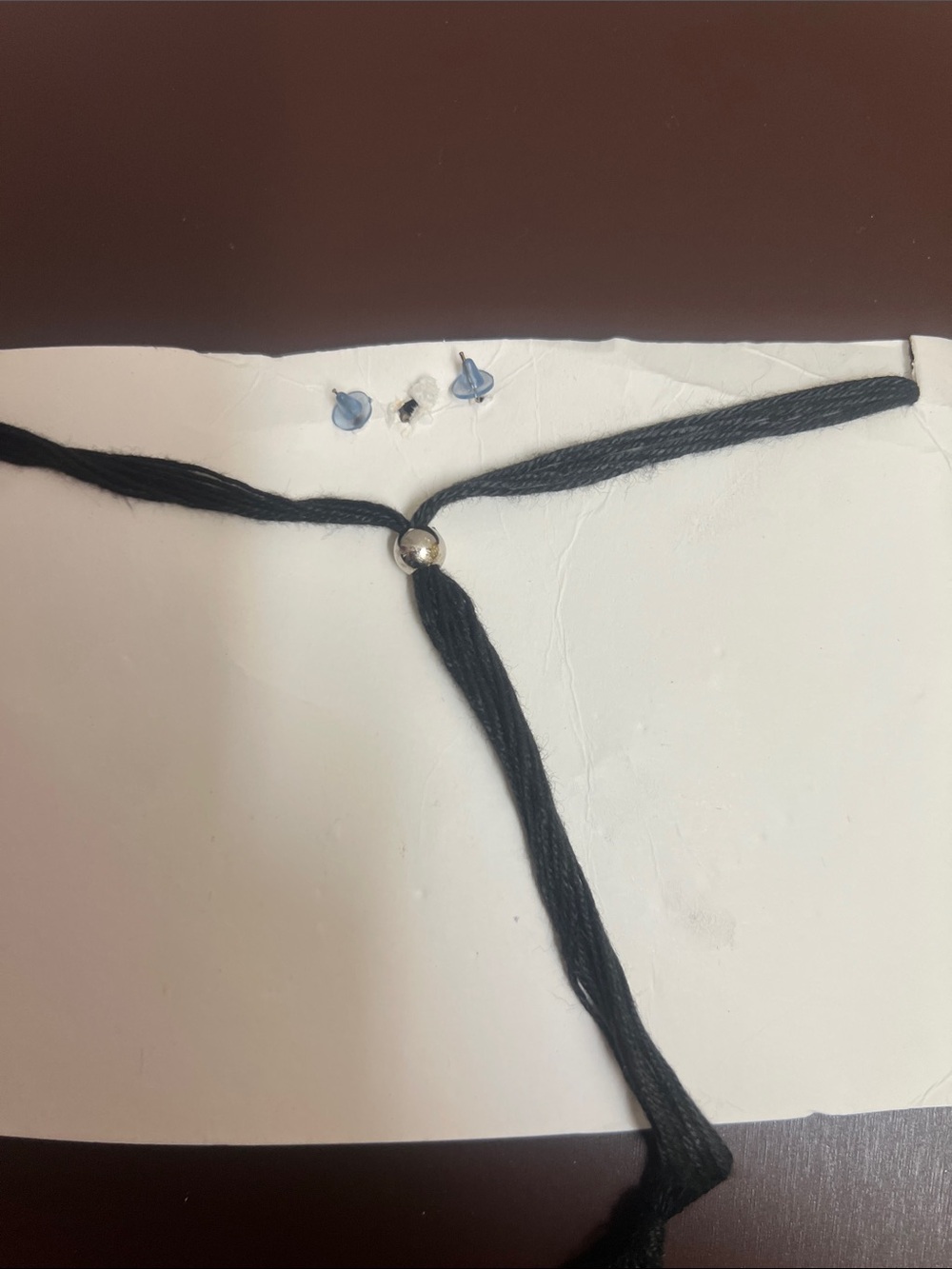Oxidized Silver-Tone Statement Choker Necklace with Matching Earrings - Picture 7 of 7